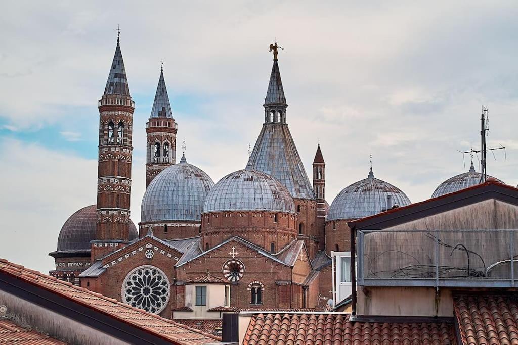 파도바 Residenza Subitosanto "Gigliola" 9A - Bilocale Con Terrazzo Esclusivo Cupola Basilica Di Sant'Antonio- 아파트 외부 사진